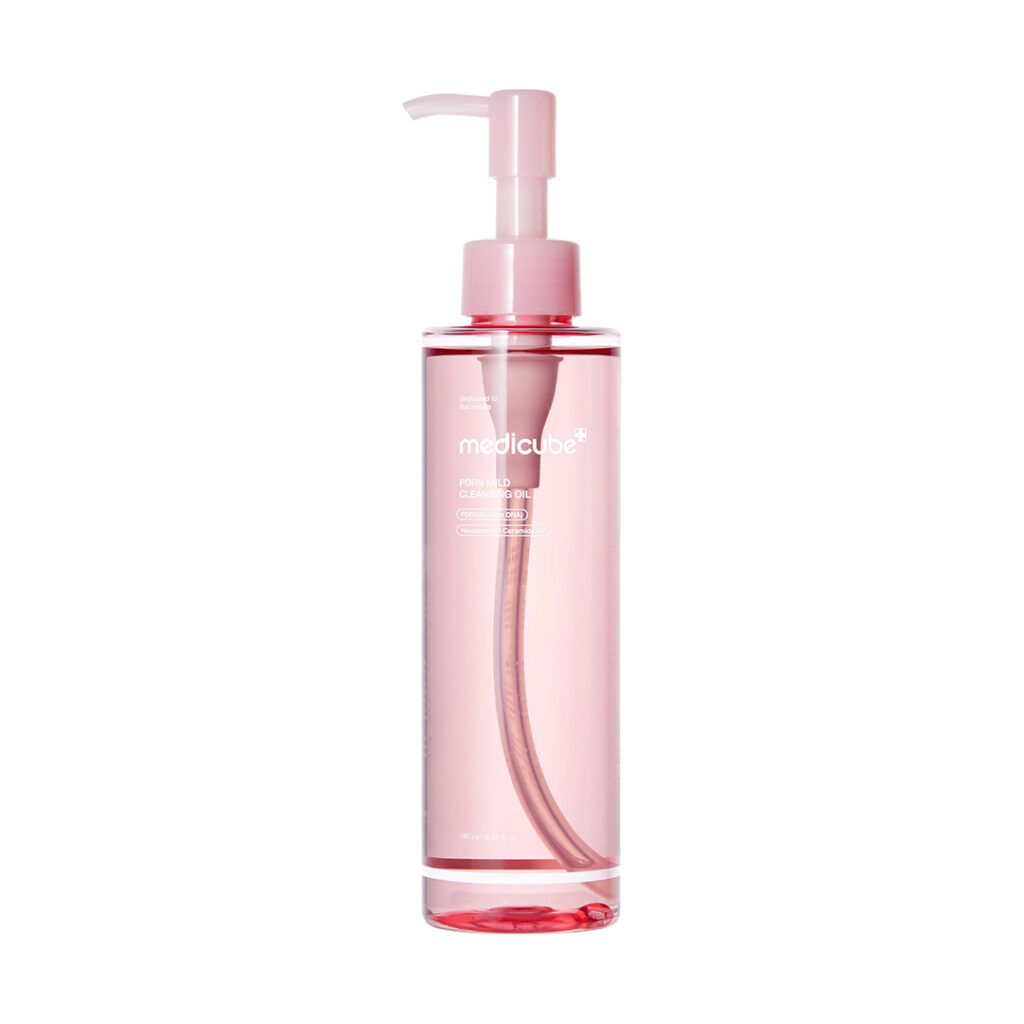 روغن کلنزر مدی کیوب حاوی PDRN و نیاسینامید و سرامید medicube pdrn mild cleansing oil حجم 195 میل